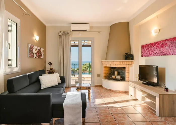 Lassi Seaview Private Pool Efrosini Short Walk To * Lassi (Kefalonia)