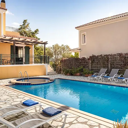 Lassi Seaview Private Pool Efrosini Short Walk To Centre Villa