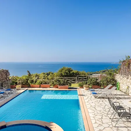 Lassi Seaview Private Pool Efrosini Short Walk To Vila Lassi (Kefalonia)